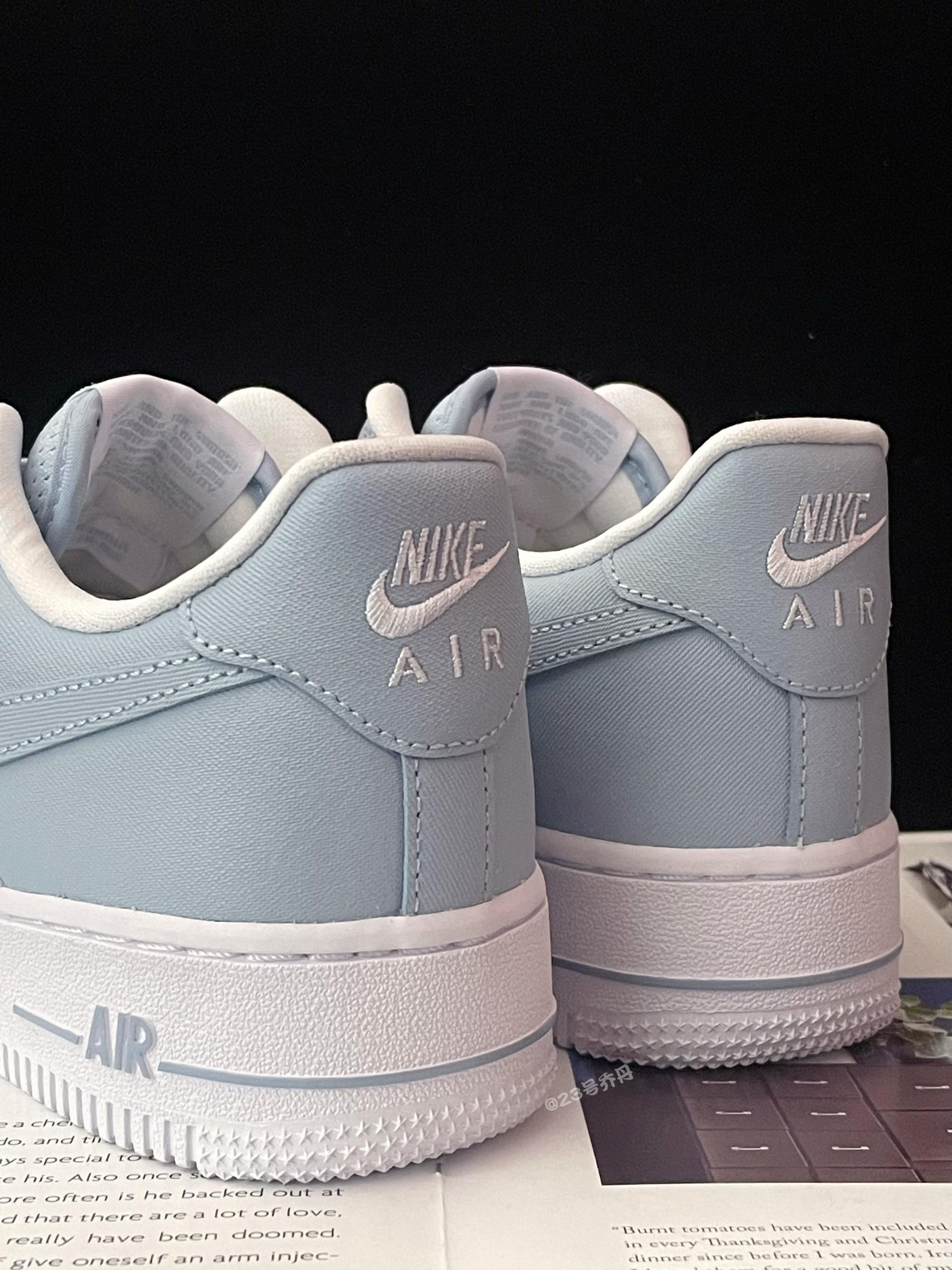 🔥Wow,这双『冰🧊蓝』白蓝小板鞋👟也太清爽了吧‼️
